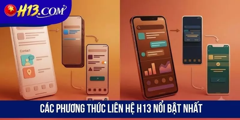 Các phương thức liên hệ H13 nổi bật nhất