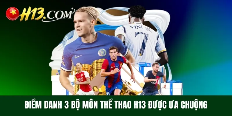 Điểm danh 3 bộ môn thể thao H13 được ưa chuộng